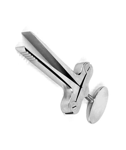 Instruments chirurgicaux maxillo-faciaux : Écarteur buccal Heister 13 cm en acier inoxydable, manuel, certifié CE, instruments chirurgicaux de base - Product Image 1