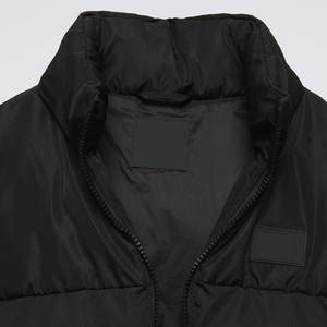 Nouvelle arrivée, veste de baseball matelassée imperméable décontractée grande taille, fermeture éclair, logo personnalisé, veste d'hiver en coton rembourré pour hommes - Product Image 3
