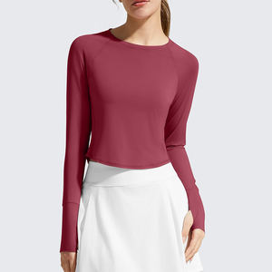 Camiseta de Yoga para Mujer, Ropa Deportiva, Estampado, Alta Calidad, Cómoda, Nueva Moda, Top Toga - Product Image 1