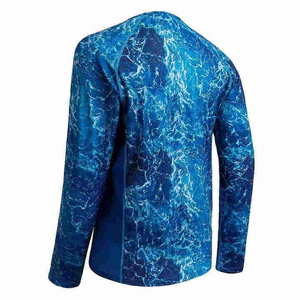 Camisetas de pesca para hombre, último diseño, a la moda, de algodón y poliéster, suaves, transpirables, para actividades al aire libre. - Product Image 5