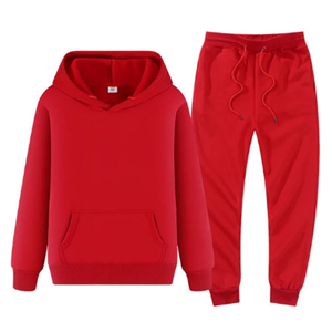 2026 Women's <b>Pink</b> Hooded <b>Tracksuit</b> Set Full Sleeve Casual Autumn Wear Solid Color Drawstring Pants Regular Fit 100% Cotton - Product Image 4