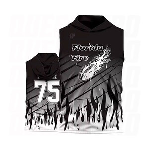 Camiseta Deportiva Sublimada 100% Poliéster 7v7, Ropa Deportiva de Alto Rendimiento Totalmente Personalizable, Camisetas con Capucha para Fútbol Americano 7 contra 7 - Product Image 1