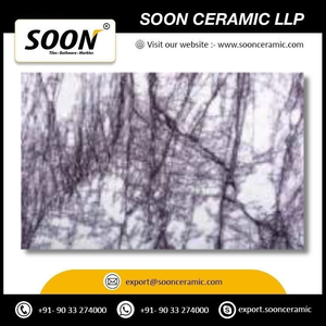 Dalle de marbre calcite lilas avec veines noires et blanches, design moderne poli, écologique, imperméable, découpée sur mesure, pour salon intérieur - Product Image 4