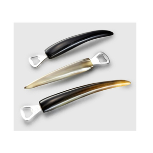 Horn Shape Bottle Opener 3 Pack Natural Animal Horn <b>Beer</b> <b>Cap</b> Remover Manual Portable Vintage Crown <b>Cap</b> Lifter Classic Manual - Product Image 1