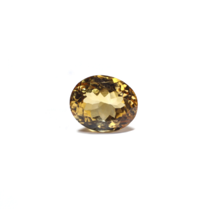 Natural Citrine Heart-Shaped Loose Gemstone 5.2 Carat for Fine Jewelry - Product Image 1