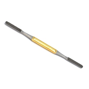 VIDIFIVE 8,25 \ "Instrumento espinal ortopédico de doble extremo Escofina de 2 lados con dientes gruesos de potencia manual plana y convexa - Product Image 2