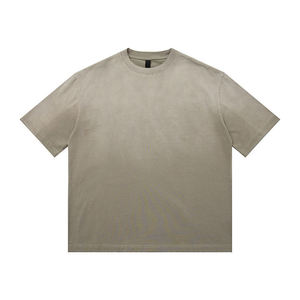 เสื้อยืดแขนสั้นผู้ชายสไตล์ฮิปฮอปแบบสั่งทำ OEM ผ้าคอตตอน 100% เนื้อเทอร์รี่หนา ทนทานต่อการยับ พร้อมลายพิมพ์แบบซับลิเมชั่น - Product Image 4