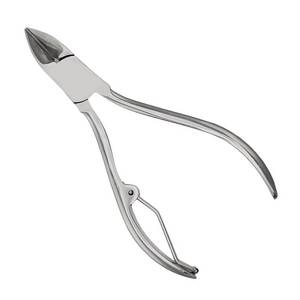 Coupe-ongles professionnel en acier inoxydable avec lame incurvée/plate et tranchante, portable pour les ongles épais des doigts et des orteils, usage adulte - Product Image 3