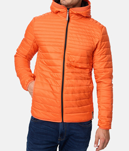 Fashion Design Winter Wear Waterproof Windproof Canvas Puffer <b>Jacket</b> for Men High Quality <b>Zip</b>-<b>Up</b> Hooded Coat - Product Image 4
