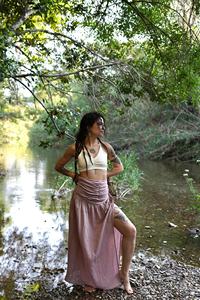 Falda Larga de Flamenco con Volantes, Estilo Español, Maxi Falda Boho para Festival, Ropa de Baile para Mujer, Regalo para Ella - Product Image 2