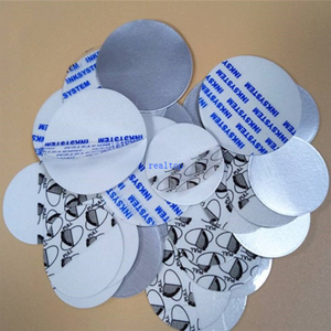 New Arrival 2026 Induction Seal Liner Aluminium Foil Non-Spill <b>Gasket</b> Lift Pull Tab Sealing Glass Jar Plastic Bottle Food Grade - Product Image 1