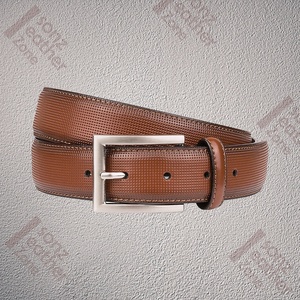Costom estilo clásico para hombre especial cinturón de cuero genuino para hombres de negocios - Product Image 1