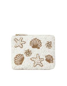 Fashionable Beaded Coin Pouch <b>Small</b> Handmade <b>Wallet</b> with Secure Zipper Closure At Best Price - Product Image 6