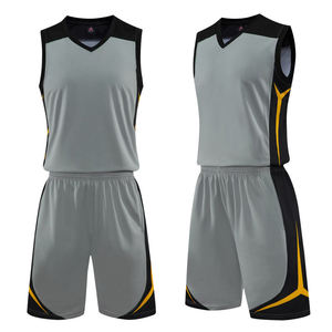 Pantalones cortos de baloncesto sin mangas de último estilo, nuevo diseño, uniforme de baloncesto, técnica de sublimación, transpirable, de talla grande disponible - Product Image 4