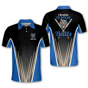 Maillot d'équipe de billard 2026 Nouveau style Impression par sublimation numérique 100% Polyester Respirant Toile Manches courtes - Product Image 5