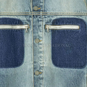 Light <b>Weight</b> Hot <b>Sale</b> Jeans Winter Jacket Oem Service Jeans Jacket Latest Design Men Jeans Jacket - Product Image 6