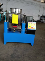 Épurateur centrifuge d'huile comestible d'acier inoxydable/machine de filtre d'huile de cuisson/machine de filtration brute d'huile de palme de ricin d'arachide