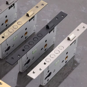 เกรดมืออาชีพ 60x85  ประตูเหล็กสแตนเลสเกรดหนัก  สีบรอนซ์โบราณ สำหรับประตูไม้ทางเข้า - Product Image 5