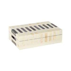 Decorative Handmade Bone Inlay Trinket and Jewellery <b>Box</b> with Vintage Pattern, Stylish Organizer for Rings, <b>Earrings</b> <b>Box</b> - Product Image 3