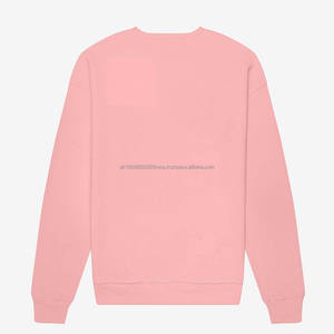 100% algodón hombres mujeres deportes personalizado bordado Logo suelta ajuste sudaderas - Product Image 2