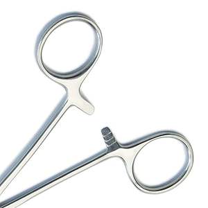 Pinza para toallas Backhaus de acero inoxidable de alta calidad, instrumento quirúrgico manual reutilizable - Product Image 3