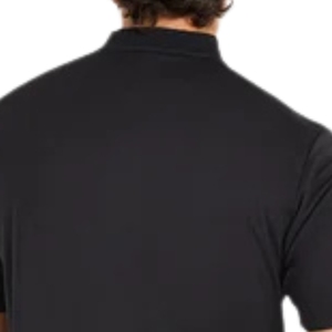<b>Men</b> <b>Collarless</b> Performance Polo <b>Shirt</b> Lightweight Breathable Stretch Fabric Moisture Wicking Sportswear Golf Fitness Training - Product Image 4