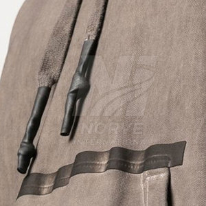 Sudadera con capucha de algodón mezclado para hombre, estilo nuevo, lavado ácido, diseñada para la comodidad diaria, corte relajado, estilo casual y urbano. - Product Image 5