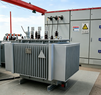 Transformateur triphasé immergé dans l'huile 1000kVA-2500kVA Dyn11 à faible perte de puissance, avec changeur de tension à froid, transformateur de distribution de puissance IEC