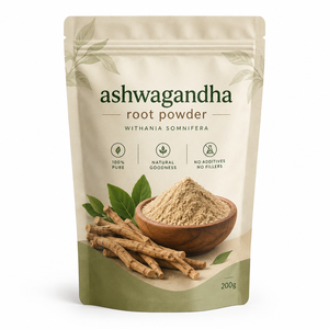 OEM ODM Polvo de Raíz de Ashwagandha 100% Puro 200g, Polvo de Ashwagandha Natural de Grado Alimenticio para Hombres y Mujeres, Polvo de Ashwagandha Premium - Product Image 1