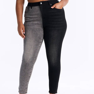 Pantalones vaqueros de mezclilla para mujer al por mayor OEM, de alta calidad, de secado rápido, transpirables, con bolsillos, pantalones vaqueros personalizados para mujer - Product Image 6