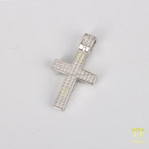 <b>Men</b> And Women <b>Cross</b> Pendant With Luxury Fashion Jewelry Look - Product Image 3