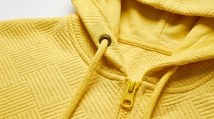 Wholesale Men's <b>Hooded</b> Sweatshirt Full <b>Zip</b> Casual Hoodie with Soft Fabric Rib Hem and Front Pocket Design - Product Image 6