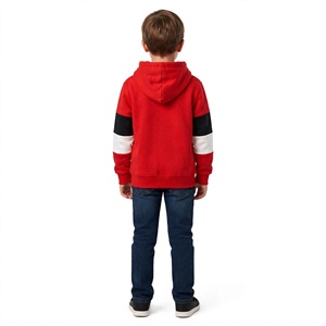 Sweat à capuche pour garçon 100% coton, décontracté, respirant, écologique, sweat à capuche personnalisé, vêtements pour enfants d'automne, exportation du Bangladesh - Product Image 3