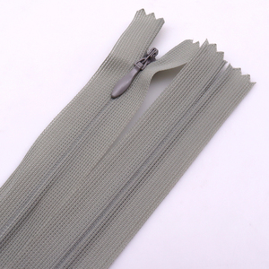 Precio de Fábrica al por Mayor 3 # # 4 Cierres de Cremallera Largos Invisibles de Nylon Elástico con Cinta de Encaje para Vestidos - Product Image 3