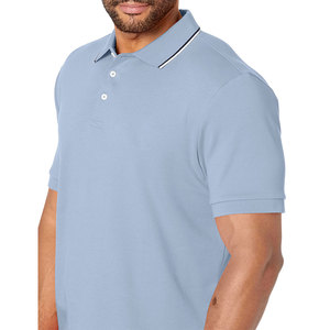 Camiseta Polo para Hombre 100% Algodón, Diseño Clásico Elegante, Duradera, con Botones, Transpirable, Manga Corta, Logotipo Personalizado - Product Image 1