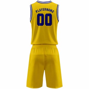 Uniforme de Baloncesto Personalizado por Sublimación, MOQ Bajo, Conjunto de Uniforme de Equipo, Camisetas y Pantalones Cortos de Baloncesto - Product Image 4