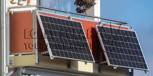 Kit solaire installation facile pour balcon ou terre ensemble plug and play kit solaire pour balcon maison système de panneau solaire pour maison