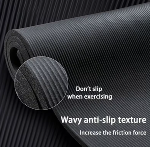 Colchoneta de fitness de alta resistencia para hombre, 183 cm x 80 cm, antideslizante, para entrenamiento en casa - Product Image 4