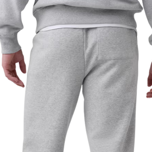 <b>Men</b>’s Fleece Sweatpants Relaxed Fit Straight Leg Casual <b>Trousers</b> Elastic Waist Side Pockets Soft Heavyweight <b>Lounge</b> Pants - Product Image 4