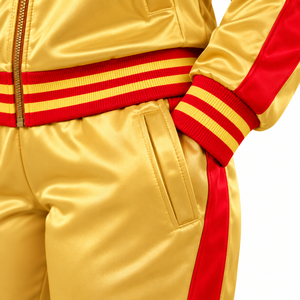 PDK <b>Womens</b> Polyester Tracksuit Versatile Two Piece Running Outfit with Sporty <b>Jacket</b> and Matching Pants for Exercise Warm Ups - Product Image 5