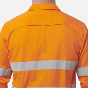 Camisa de Seguridad Antiarrugas para Hombre, Calidad Premium, Ropa Casual, Últimos Diseños en Oferta, Camisa de Seguridad con Logotipo/Color Personalizado - Product Image 4