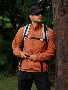 <b>Mens</b> Lightweight <b>Jacket</b> Windbreaker Full <b>Zip</b> Long Sleeve Outdoor Athletic <b>Jackets</b> for Hiking - Product Image 4