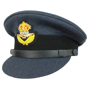 หมวกแก๊ปผ้าฝ้ายสีขาวจากโรงงานโดยตรง สำหรับกัปตันเรือยอชท์ เรือเดินสมุทร คนขับเรือ  ตกแต่งด้วยลวดทองรูปใบโอ๊ค - Product Image 5