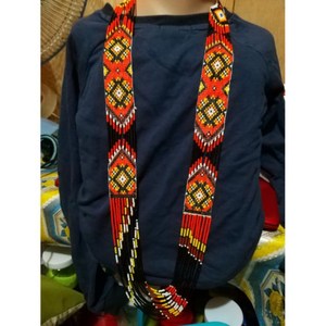 Collar y pendientes africanos hechos a mano con cuentas de calidad especial: Joyería tribal Maasai, regalo, boda - Product Image 4