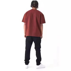 Camisetas Extra Grandes de Corte Holgado, Súper Suaves, Tallas Grandes, 250 g/m², 100% Algodón, Manga Corta, Lisas para Hombre - Product Image 3
