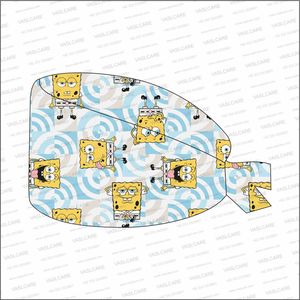 Printed Nurse <b>Cap</b> Polyester Nursing <b>Scrub</b> <b>Cap</b> Tie Back Nurse Headwear Medical Head Cover for Healthcare Professionals Vaslcare - Product Image 5