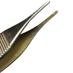 Pinzas Adson microquirúrgicas, grapadora de piel, pinzas para apósitos, pinzas de pulgar, pinzas quirúrgicas para apósitos, pinzas microdisectoras de acero inoxidable - Product Image 6