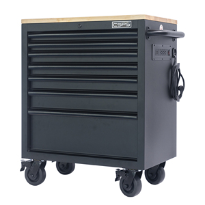 ตู้เครื่องมือสแตนเลสแบบมีล้อขนาด 76 ซม. - 07 ลิ้นชัก ใช้แรงมือ ผลิตตามแบบ OEM/ODM ชุดเครื่องมือปรับแต่งได้ รับประกัน 2 ปี สำหรับคลังสินค้า - Product Image 3