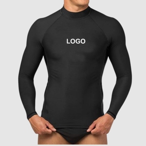 wholesale custom <b>compression</b> <b>shirt</b> <b>men</b> long sleeve gym fitness athletic workout base layer top activewear apparel - Product Image 3