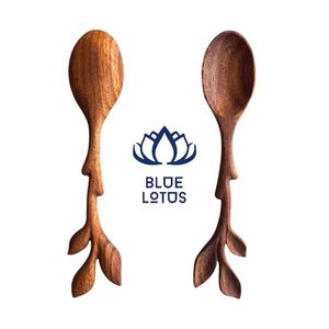 Cucharas de Madera Biodegradables al por Mayor, Cucharitas de 5.8 Pulgadas para Miel, Mermelada y Condimentos, Solo Lavar a Mano, para Cocina - Product Image 1